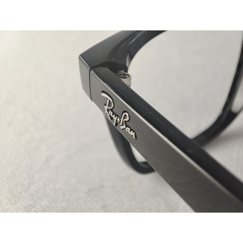 Ray-Ban RB 7025 5417 Black Orange Eyeglasses Frames 53-17-145 Rectangular